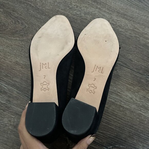 J. Mclaughlin 7 Ciara' Suede Tortoise Black Pumps $258 - Picture 6 of 6